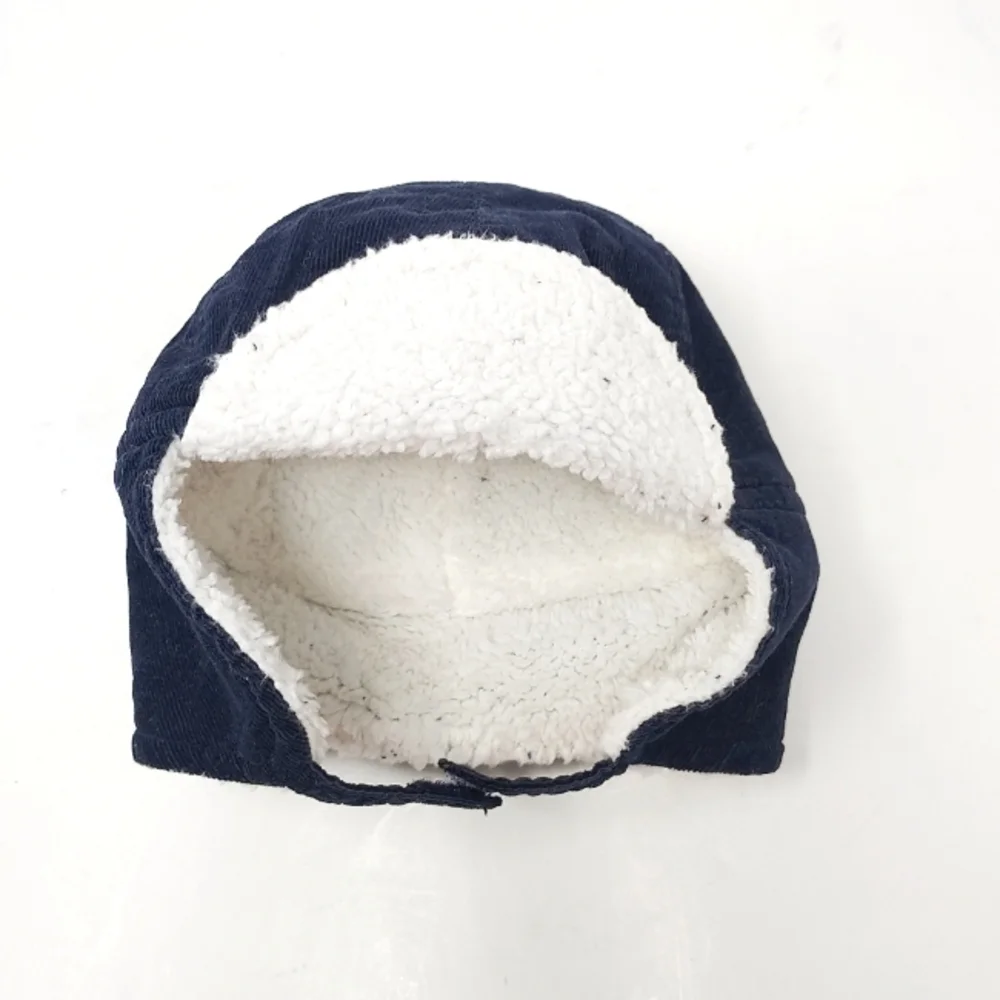 ⭐️5/$20 Baby Gap Blue Fleece Lined Cap Size Infant - 6 Months